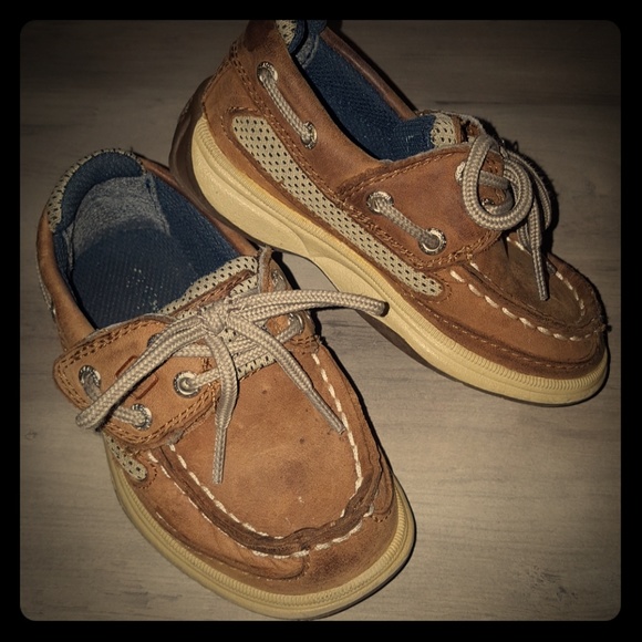 Tan Toddler Sperry Top-Sider - Picture 1 of 4